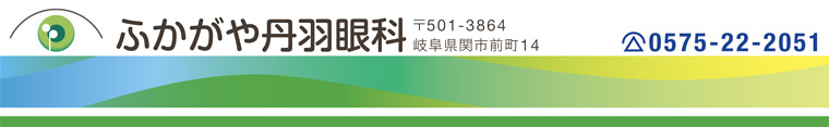 関市のふかがや丹羽眼科、白内障、日帰り手術